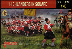 Highlanders in Square (1/72) Strelets (287) (287)