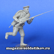 Сборная фигура из смолы Русский солдат. Первая Мировая Война 1/35 MasterClub - фото