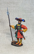 Капитан ландскнехтов, 54 мм, Студия Большой полк - фото