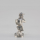 Сборная миниатюра из металла Егерь, стреляющий с колена 28 мм, Аванпост