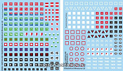 Сборная модель из пластика British and Commonwealth Decals (15 мм) Flames of war - фото