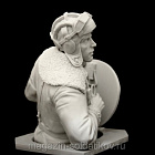 Бюст из смолы Командир танковой роты РККА, 1:10 Medieval Forge Miniatures (A-055) (A-055)