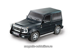 Сборная модель из картона. Масштаб 1/24. Mercedes G-Class 3dr (зеленый) Умбум (155 01) (155 01)