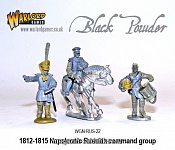 Сборные фигуры из металла Русское Командование (1812-1815) BLI Warlord - фото