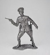 Миниатюра из олова 5270 СП Поручик гусарского полка, Россия, 1914 г. 54 мм, Солдатики Публия - фото