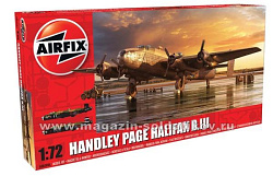 Сборная модель из пластика А Самолет Page Halifax B MkIII (1/72) Airfix (6008) (6008)