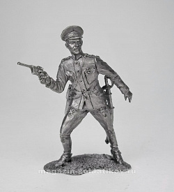 Миниатюра из олова 5270 СП Поручик гусарского полка, Россия, 1914 г. 54 мм, Солдатики Публия