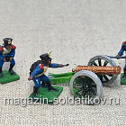 Солдатики из пластика в росписи Q566-054 Французская артиллерия - набор 5 шт., Airfix (Q566-053) (Q566-053)