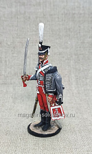 Миниатюра из олова Сумский гусар, 54 мм, Студия Большой полк - фото