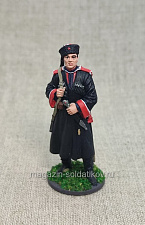 Рядовой казачьих частей РККА 1941-45 гг. 54 мм - фото