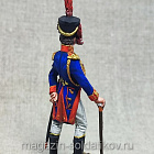 Офицер морской пехоты, Неаполь 1809-12 гг., 54 мм, Студия Большой полк (ИЛ2493.12.18.54) (ИЛ2493.12.18.54)