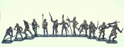 Фигурки из металла Война Роз, 12 шт, 40 мм, Солдатики Публия - фото
