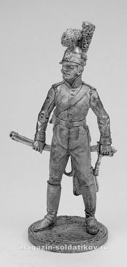 Миниатюра из олова Рядовой 6-го кавалерийского полка. Португалия, 1806-1810 гг. EK Castings