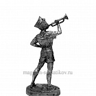 Миниатюра из металла Пионер с горном 54 мм, EK Castings (USSR-01) (USSR-01 )