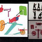 Солдатики из пластика Pom-Pom Gun with Boer Crew (1/72) Strelets (188) (188)