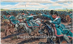 Солдатики из пластика ИТ Набор солдатиков «Прусские драгуны (1813)» (1/72) Italeri