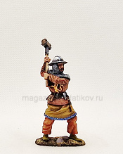 Миниатюра из олова Германский рыцарь XII-XIII вв., 54 мм, Большой полк - фото