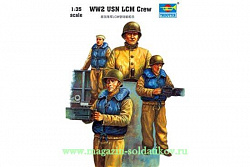 Сборные фигуры из пластика Солдаты экипаж LCM 1:35 Трумпетер
