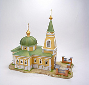 Масштабная модель в сборе и окраске Церковь, 1:56, Средневековый город - фото