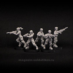 troops-01 - Female troopers (5 models) 28 mm, Brother Vinni`s