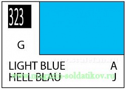 Краска художественная 10 мл. светло-голубая, глянцевая, Mr. Hobby