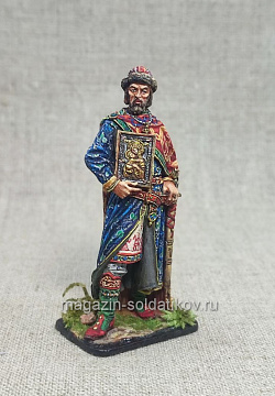 Миниатюра из олова Андрей Боголюбский, 54 мм, Студия Большой полк (ИЛ2388.07.03.54) (ИЛ2388.07.03.54)