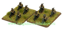 Солдатики из металла Airborne assault squads (15мм) Flames of War (BR809) (BR809)