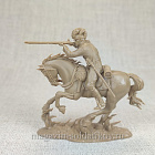 Солдатики из пластика Британский легкий драгун с ружьем №4 (1:32) Plastic Platoon (PP058) (PP058)
