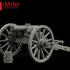 Сборная миниатюра из смолы Русская 3-фунтовая пушка Корчмина 1706 года 75 мм, HIMINI