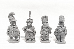 Сборная модель из смолы Наполеоновские войны №3, 50мм Chronos miniatures (BIK-50.015) (BIK-50.015)