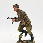 Миниатюра в росписи Ефрейтор РККА с ППС, 1944-1945 гг., 54 мм (НФ0188.14.01.54) (НФ0188.14.01.54)