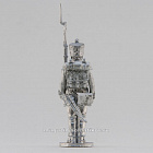 Сборная миниатюра из металла Рядовой легкой пехоты, стоящий, Франция, 28 мм, Аванпост