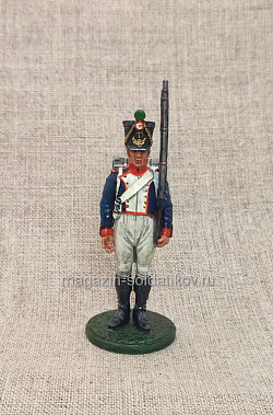 Фузелер линейной пехоты 1813-155 гг., 54 мм, Студия Большой полк (ИЛ1640.12.03.54) (ИЛ1640.12.03.54)