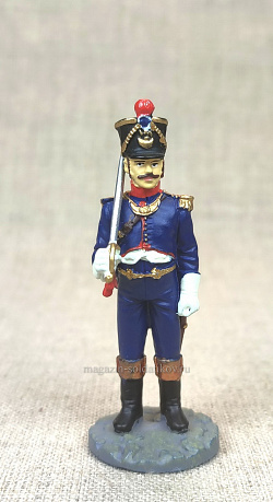 №17 - Офицер гренадерской роты линейного пехотного полка в походной форме, 1810-1815 гг.