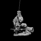 Сборная миниатюра из смолы Связист разведгруппы РККА, 75 мм, TRILOKA MINIATURES (TLK-75-028) (TLK-75-028)