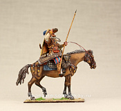 Миниатюра в росписи Дружинник-дозорный. Русь XI-XII вв., 1:32 - фото