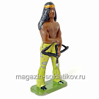солдатик из твердого пластика Индеец, Польша (704-1115/4) (704-1115/4)