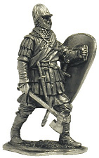 Миниатюра из металла 104. Новгородский ратник EK Castings - фото