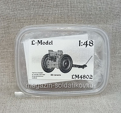 LM4802 Сборная модель полковая 27-го года на металлических колёсах 1/48 L-Model (602-130) (602-130)