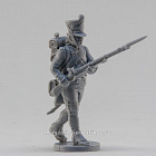 Сборная миниатюра из смолы Сержант фузилёрной роты, в атаке, Франция, 28 мм, Аванпост