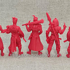 Фигурка из смолы Отряд «Песнь Горнила» (красный цвет) - набор 5 шт. (GK-002) (GK-002)