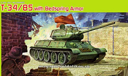 Сборная модель из пластика Д Танк Т-34/85 (1/35) Dragon (6266) (6266)