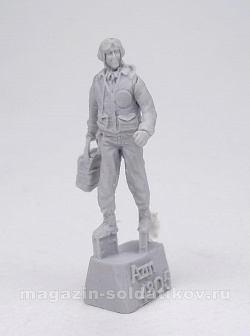Сборная фигура из смолы Пилот US Army, 1:48, ArmyZone Miniatures