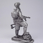 Миниатюра из олова 190 РТ Партизан с миной 54 мм, Ратник (190-РТ) (190-РТ)
