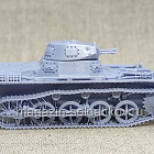Немецкий легкий танк Т-1 с пулеметами 1/56 3Д Корнукопия (552-025) (552-025)