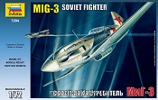 Сборная модель из пластика Самолет «МиГ-3» (1/72) Звезда - фото