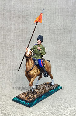 Русский казак, 1905 -17 гг., 54 мм, Студия Большой полк (ИЛ2499.13.02.54) (ИЛ2499.13.02.54)