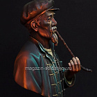 Сборная миниатюра из смолы Китаец с трубкой 1:10, TRILOKA MINIATURES (TLK-B-008) (TLK-B-008)