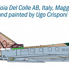 Сборная модель из пластика ИТ Самолет EF-2000 100th Anniv.«GRUPPI CACCIA» 1:72 Italeri