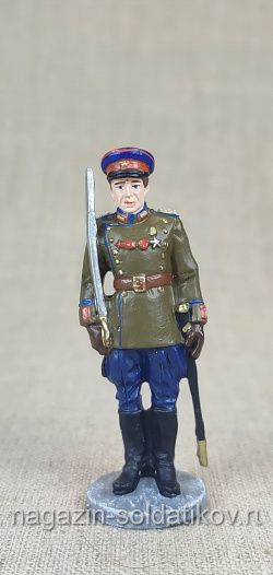 №55 Офицер войск НКВД в парадной форме для строя, 1945 г.
